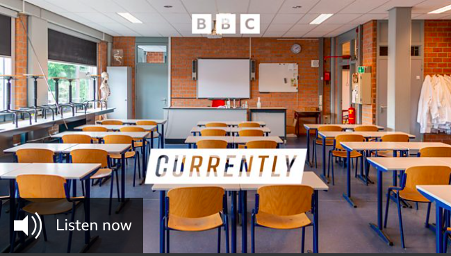 Image from BBC website, showing the Excluded programme title page